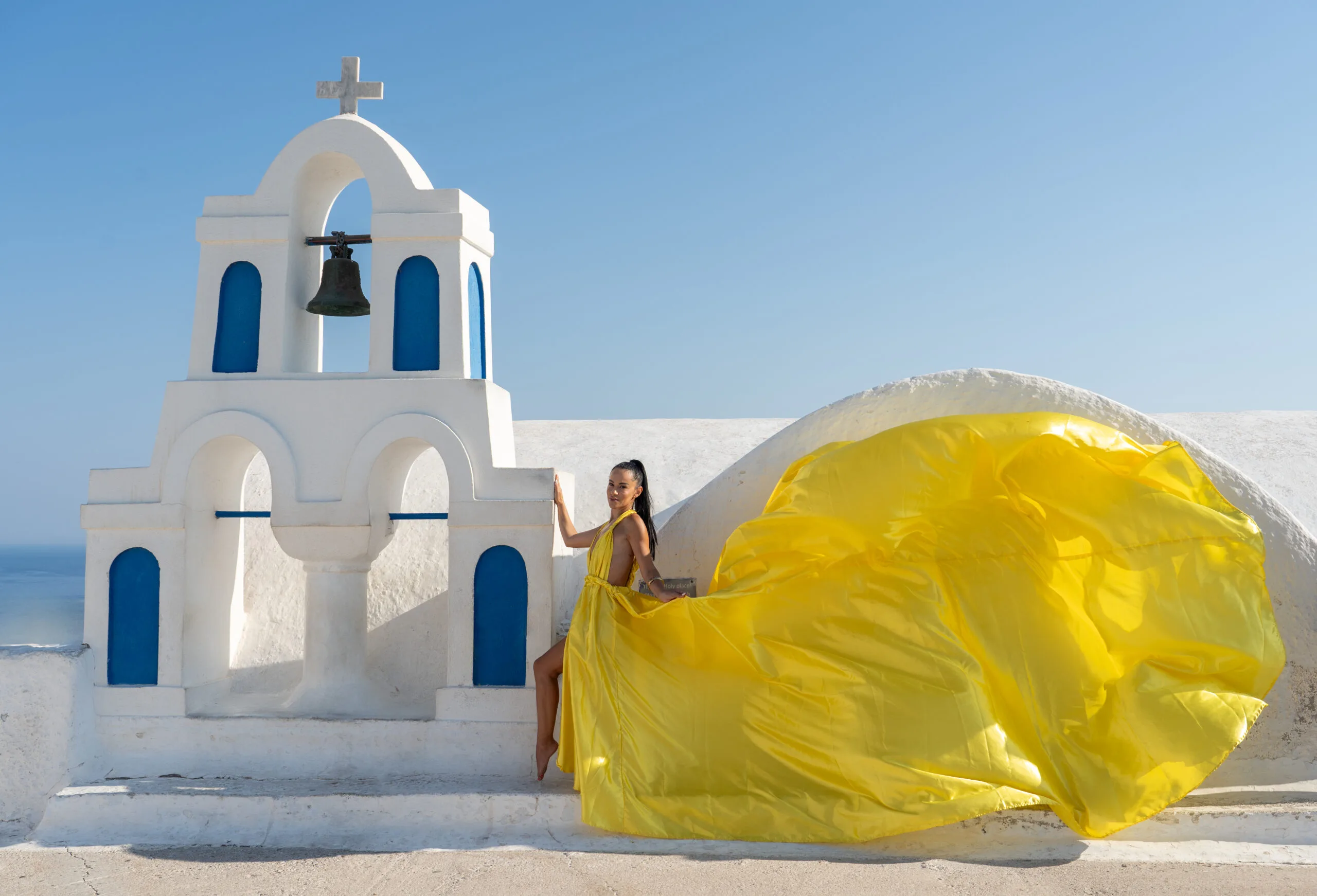 FLYING DRESS YELLOW - Image 3