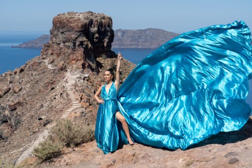 FLYING DRESS LIGHT BLUE - Image 3