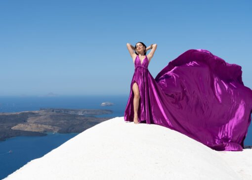 FLYING DRESS MAGENTA - Image 3