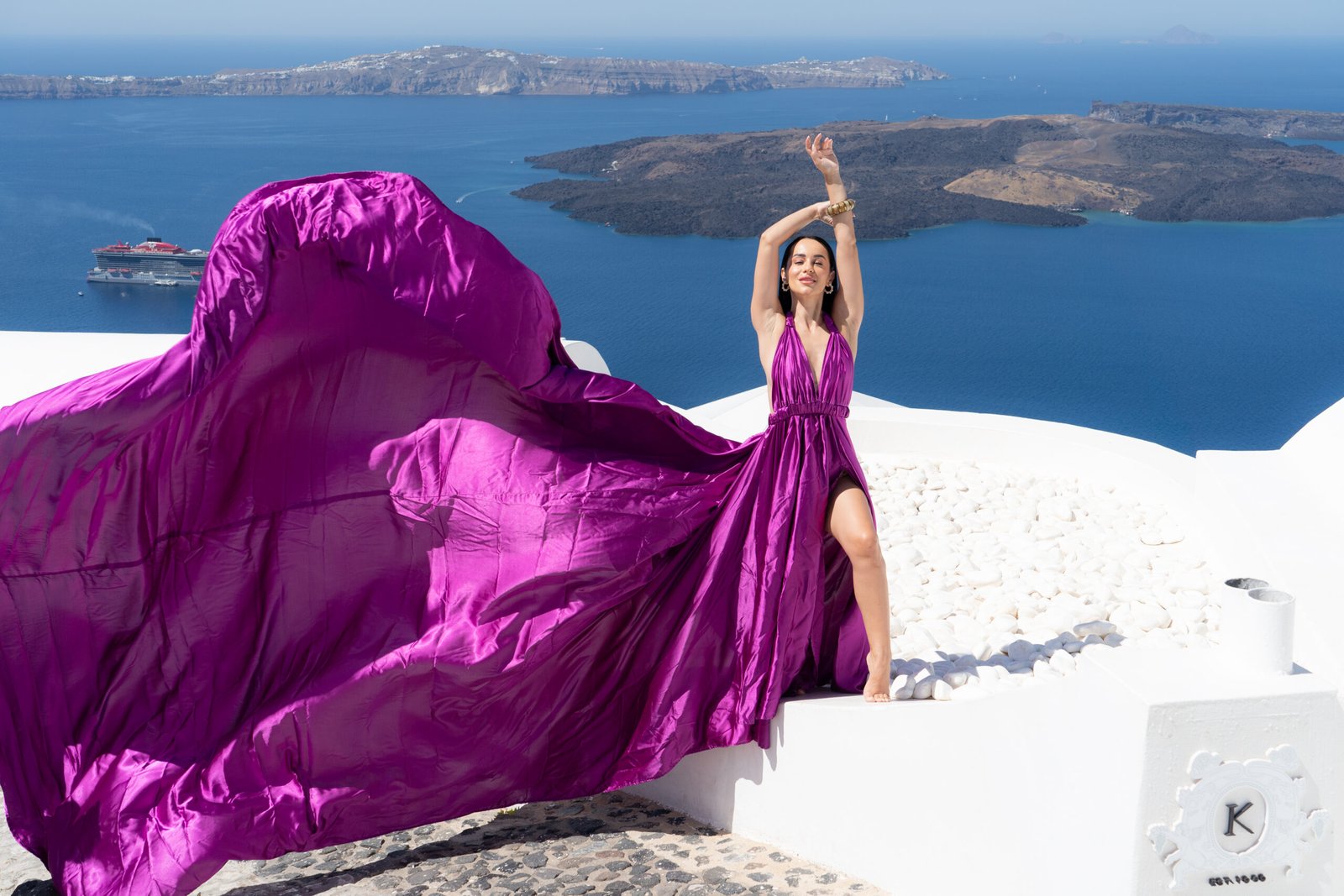 FLYING DRESS MAGENTA - Image 5