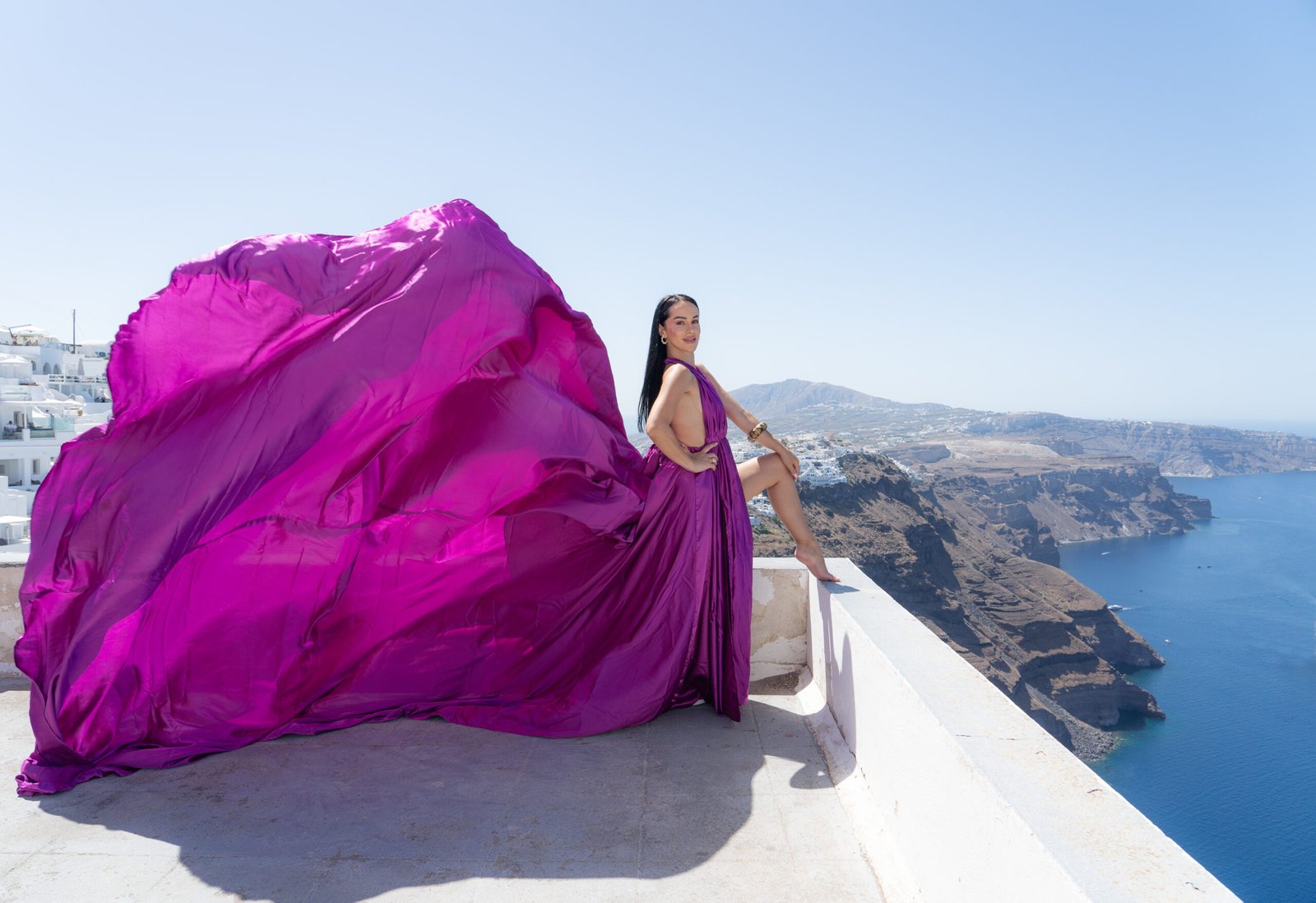 FLYING DRESS MAGENTA - Image 6