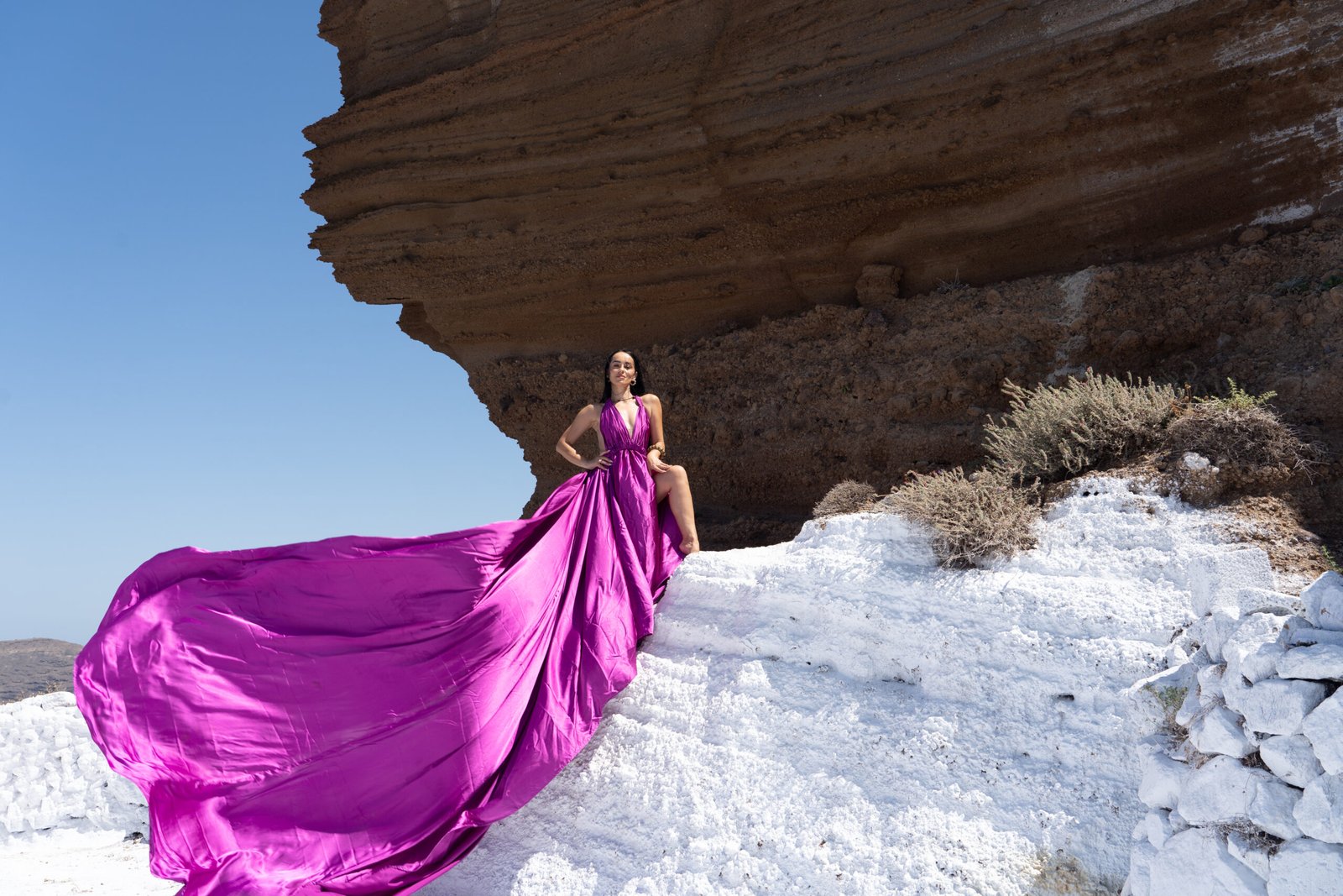 FLYING DRESS MAGENTA - Image 8